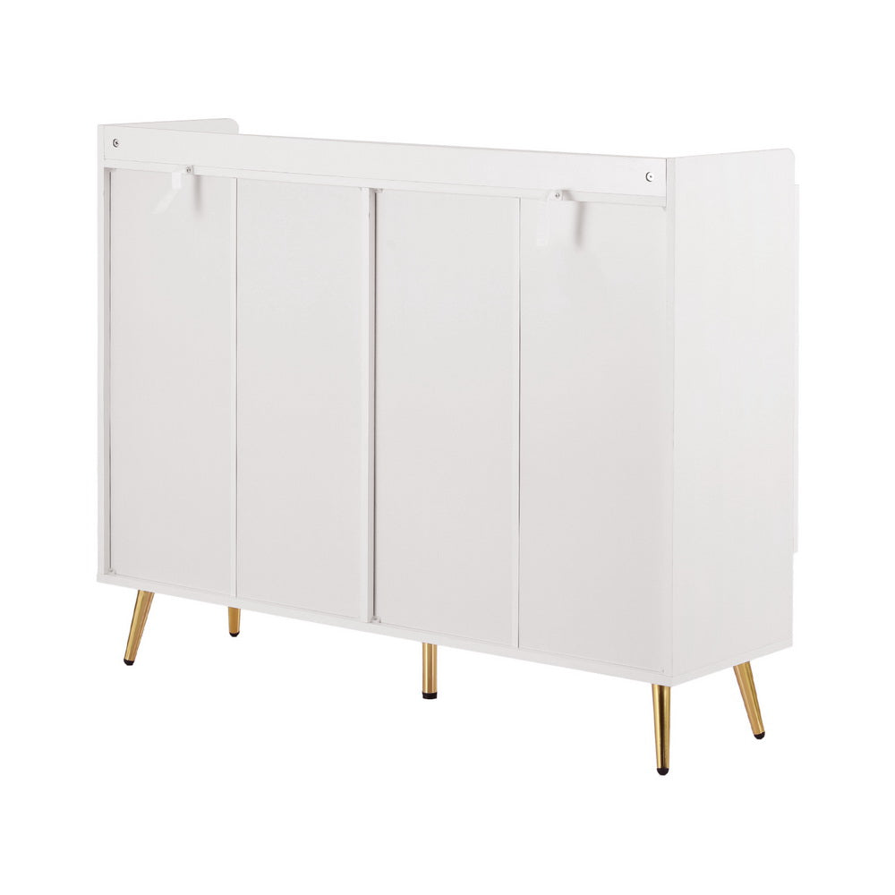 Beaufort 5 Tier Shoe Rack, White image 4