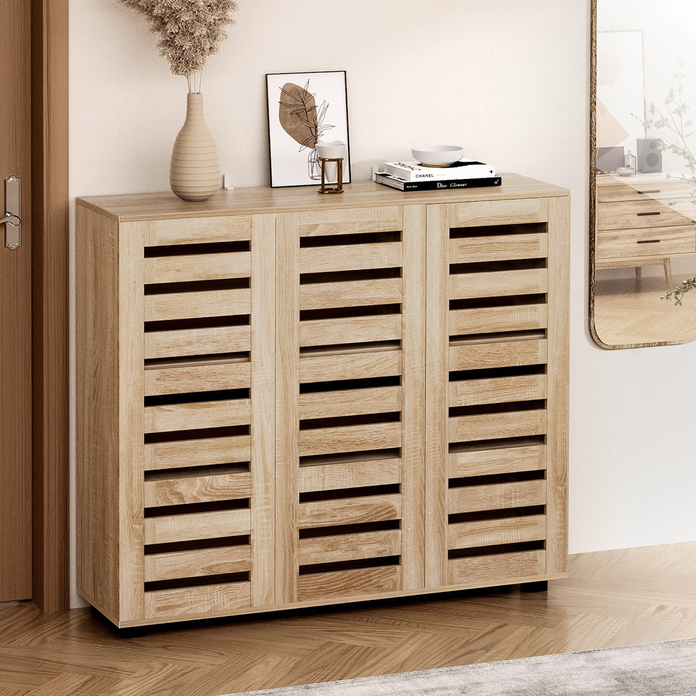 Darlington 5 Tier Shoe Cabinet, Pine