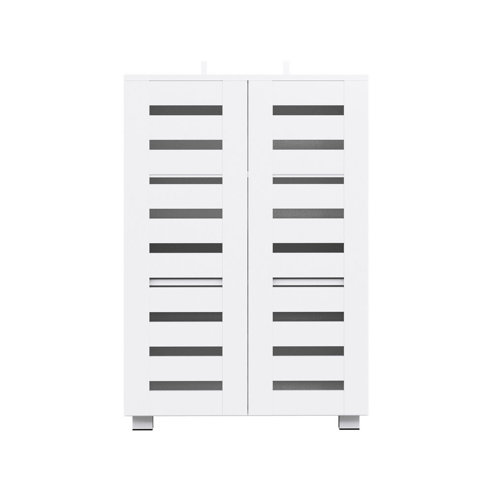 Fyans Creek 5 Tier Shoe Cabinet, White image 4