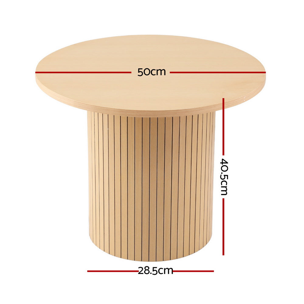 Don Valley Round Coffee Table, Pine
