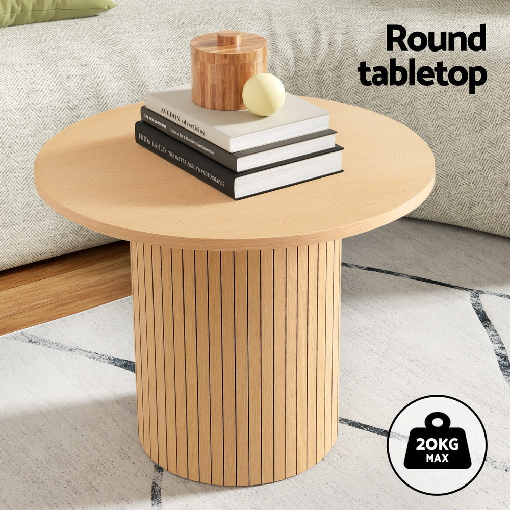 Don Valley Round Coffee Table, Pine