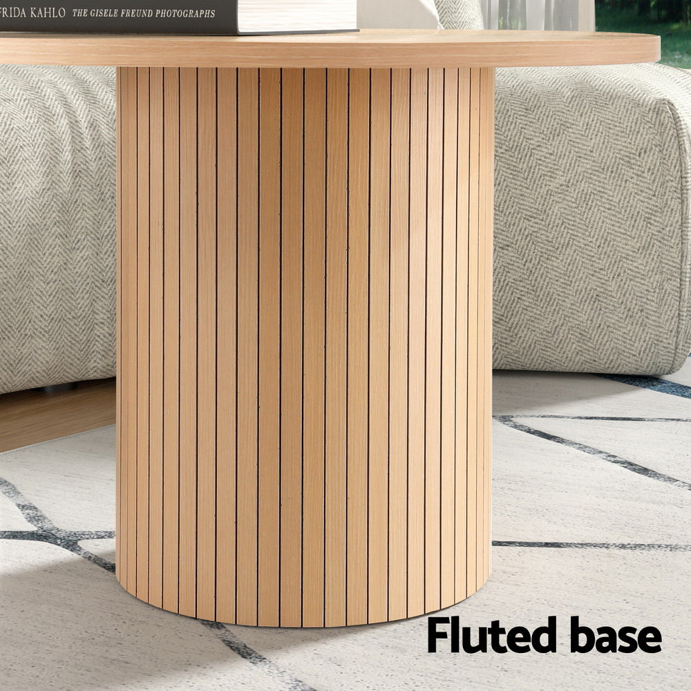 Don Valley Round Coffee Table, Pine