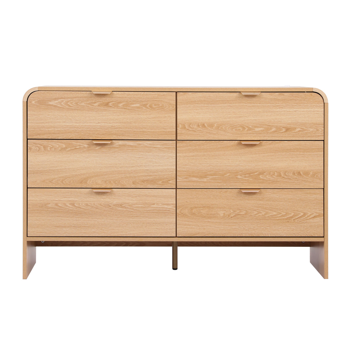 Mandemar 6 Drawer Lowboy, Pine