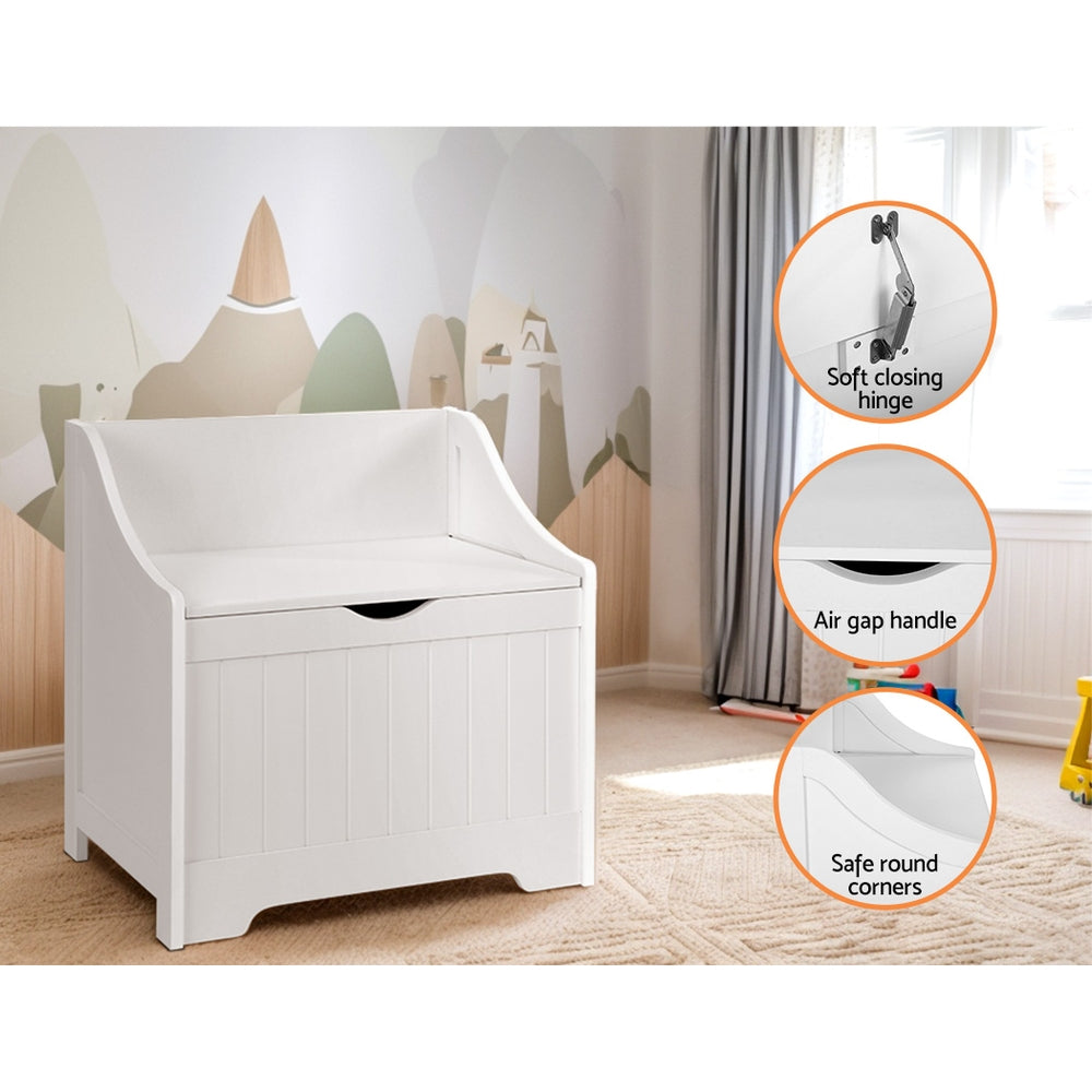 Kids toy box bench seat dimensions