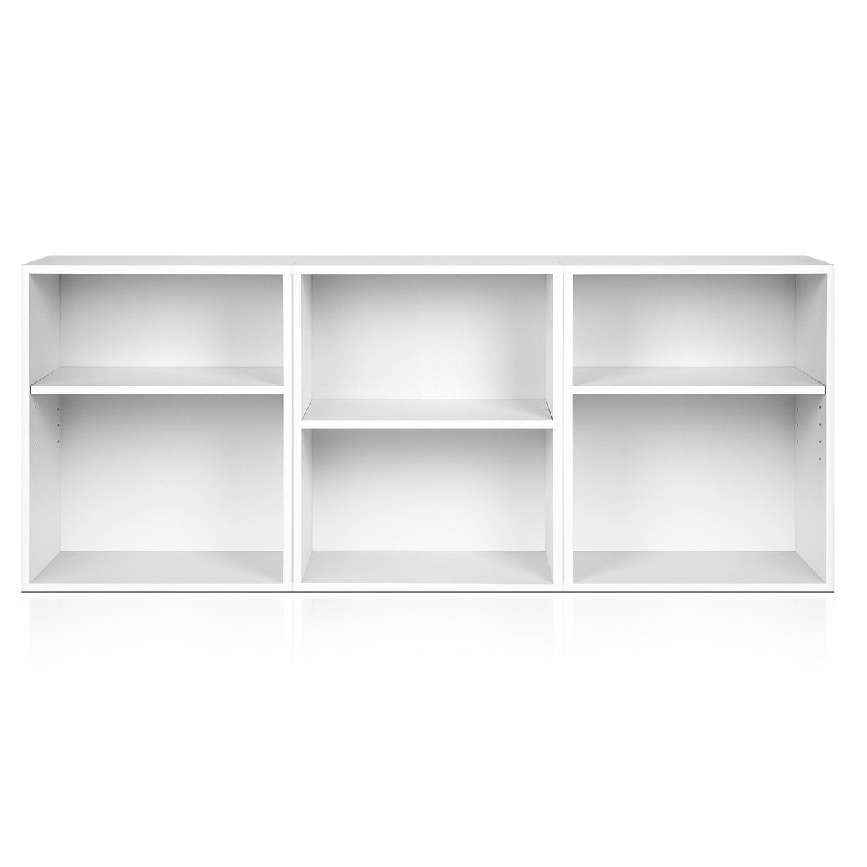Parkside 3 Piece Bookshelf, White