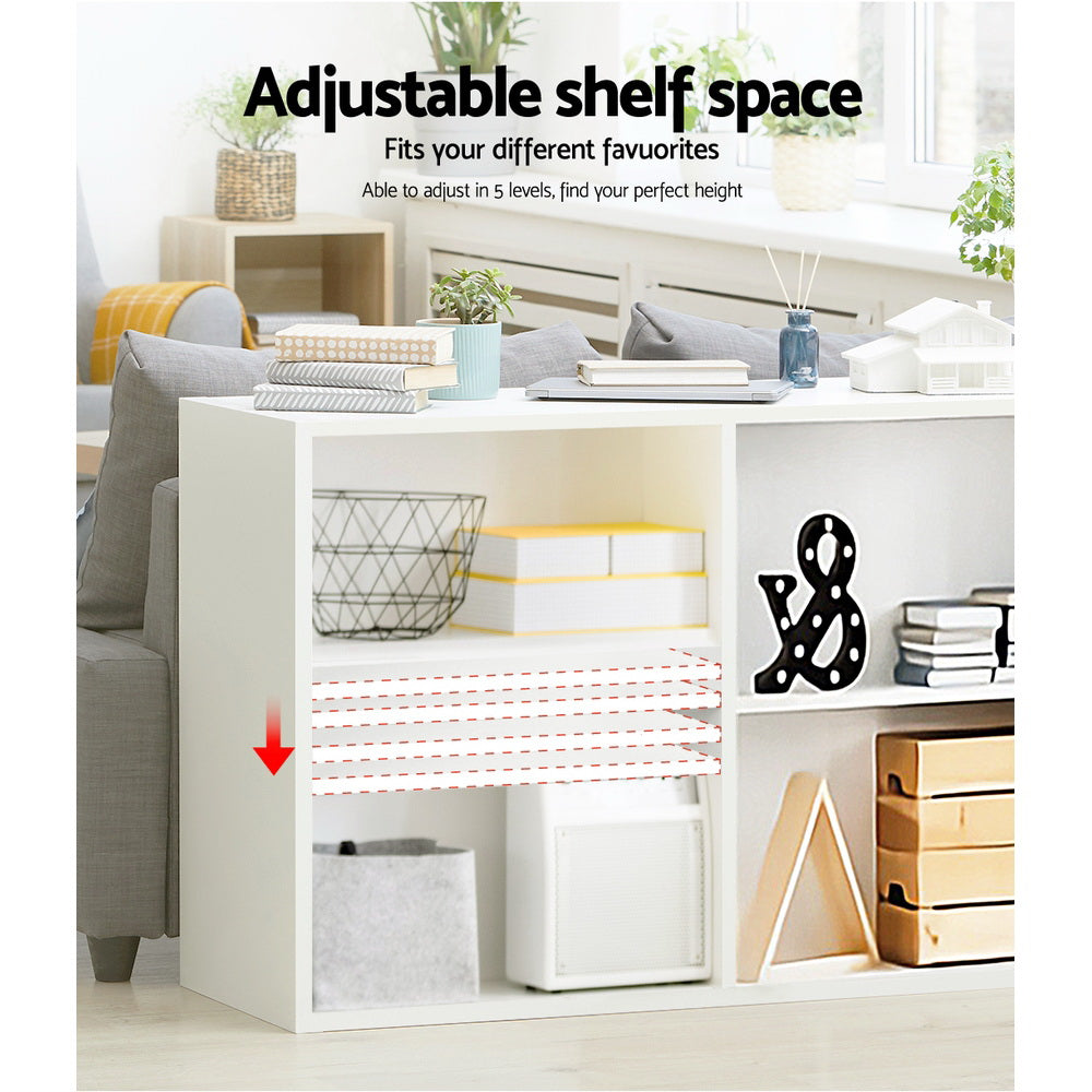 Parkside 3 Piece Bookshelf, White