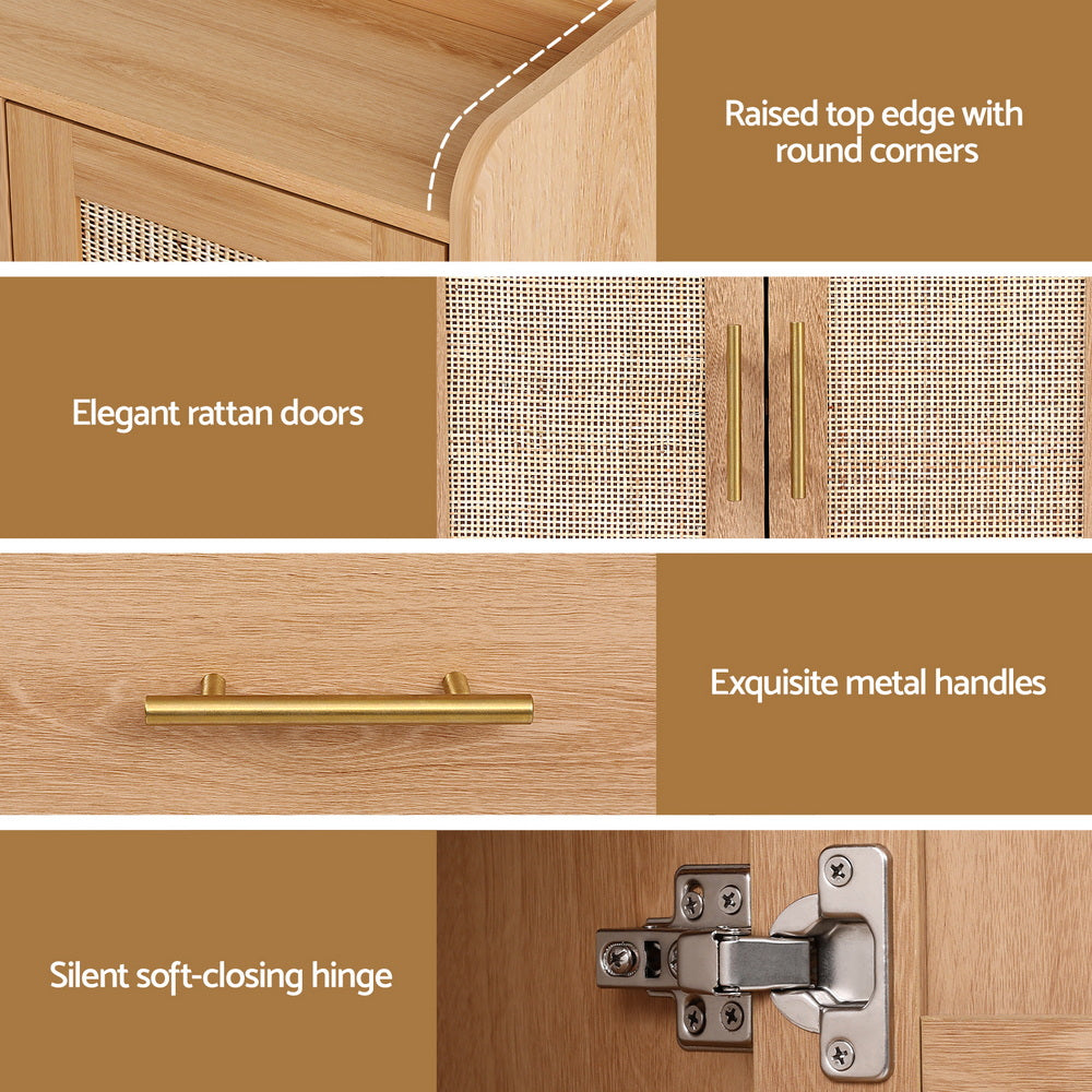 Merbein 3 Drawer Buffet Sideboard, Pine