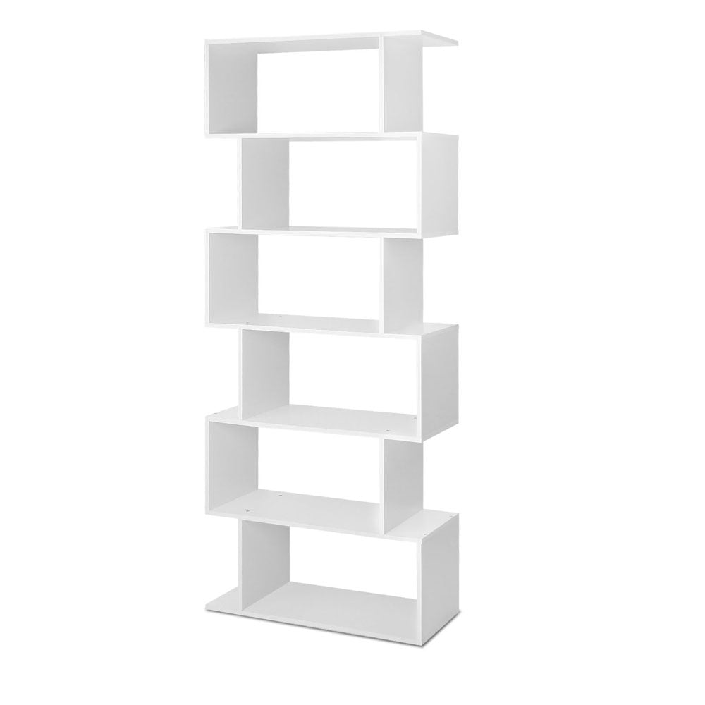 Hackney 6 Tier Display Shelf, White