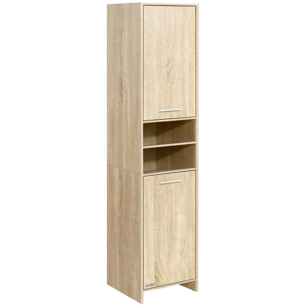 Moorak Tall Bathroom Tallboy, Oak image 2