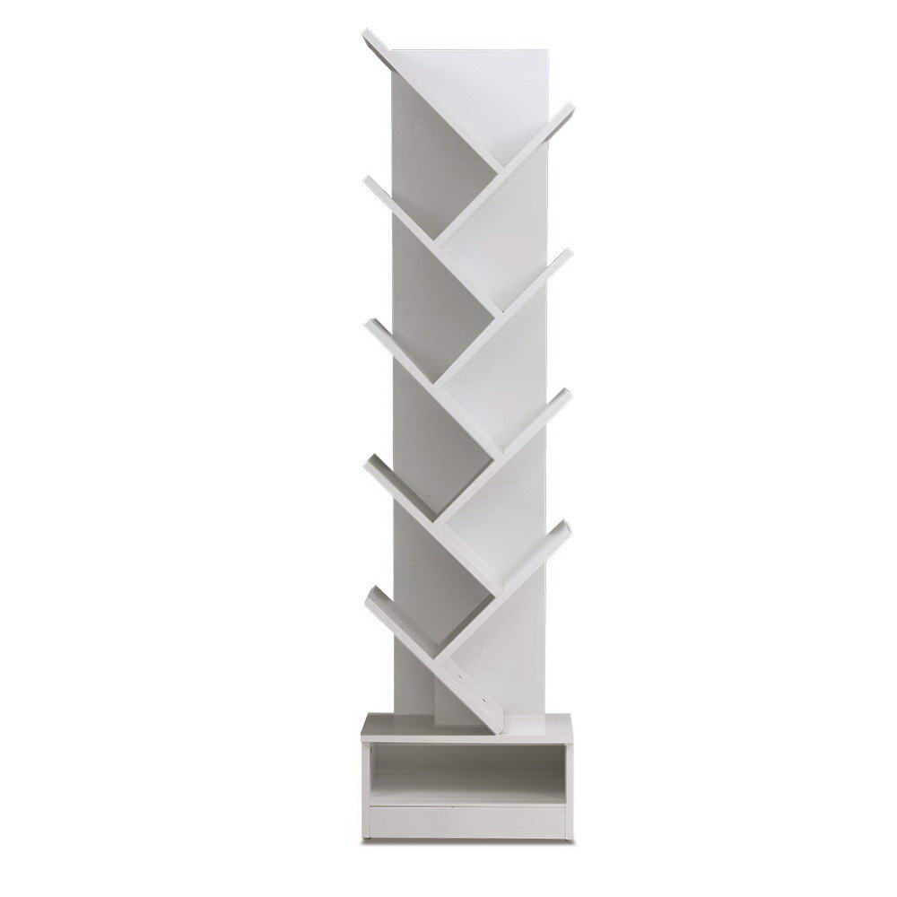 Highgate 9 Tier Bookshelf, White