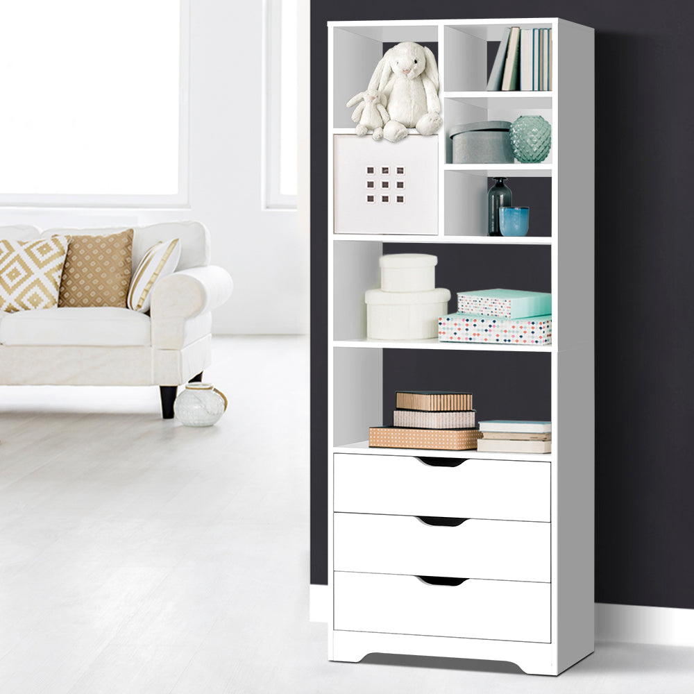 Somerton Park 7 Tier Display Shelf, White