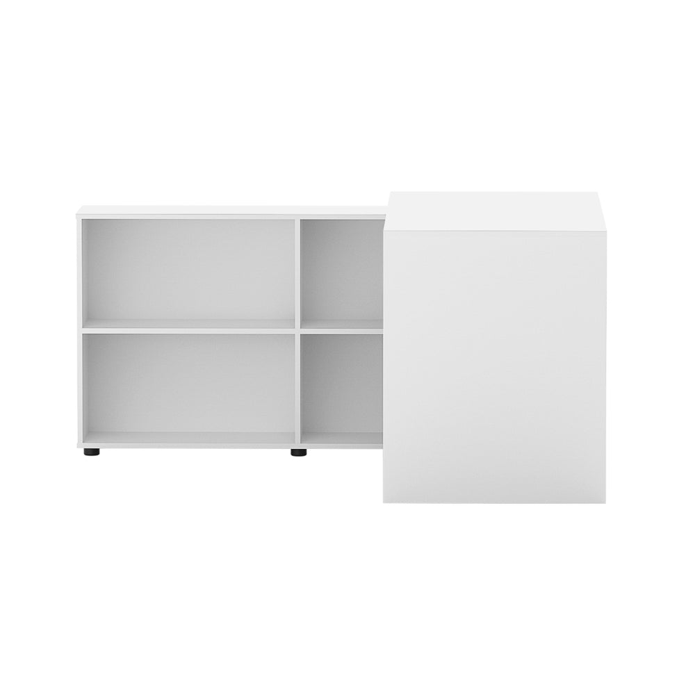Aranda Computer Desk, White 130cm