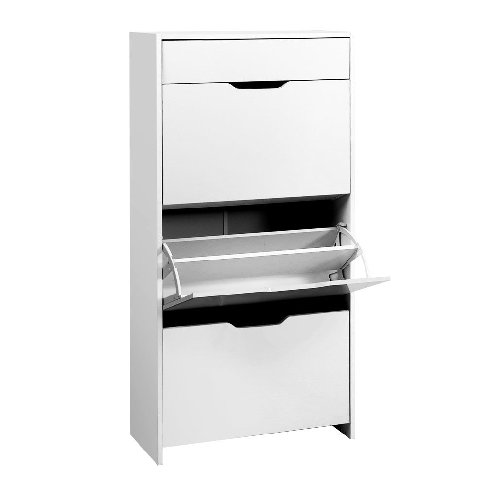 Brimpaen 24 Pair Shoe Cabinet, White image 2