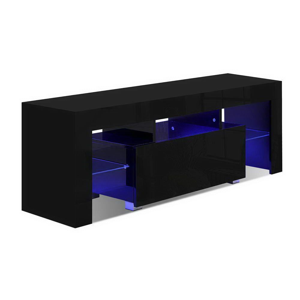 Artiss Elo LED Entertainment Unit — Black or White, Low-Profile Media Console — Allure Home Collections