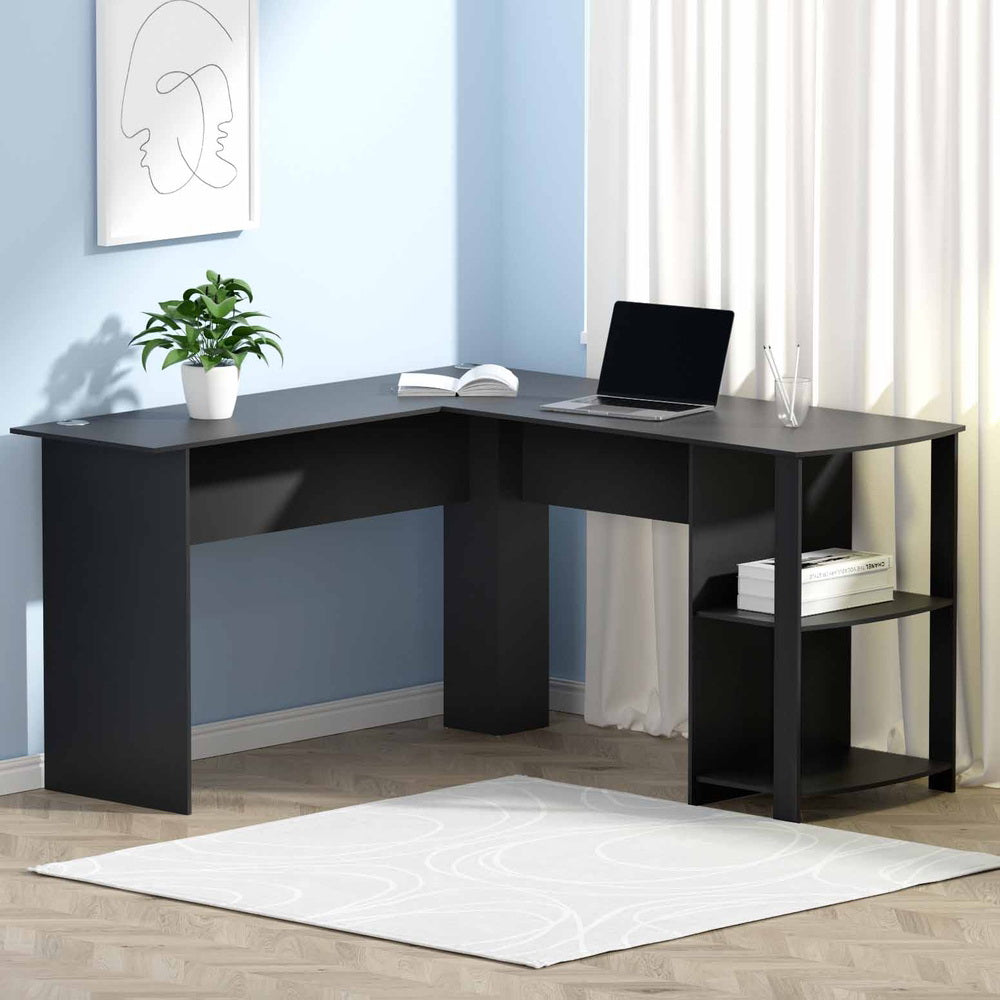 Charnwood Computer Desk, Black 136cm