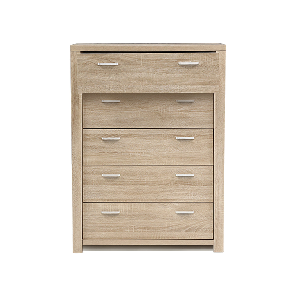 Colo Vale 5 Drawer Tallboy, Pine view 4