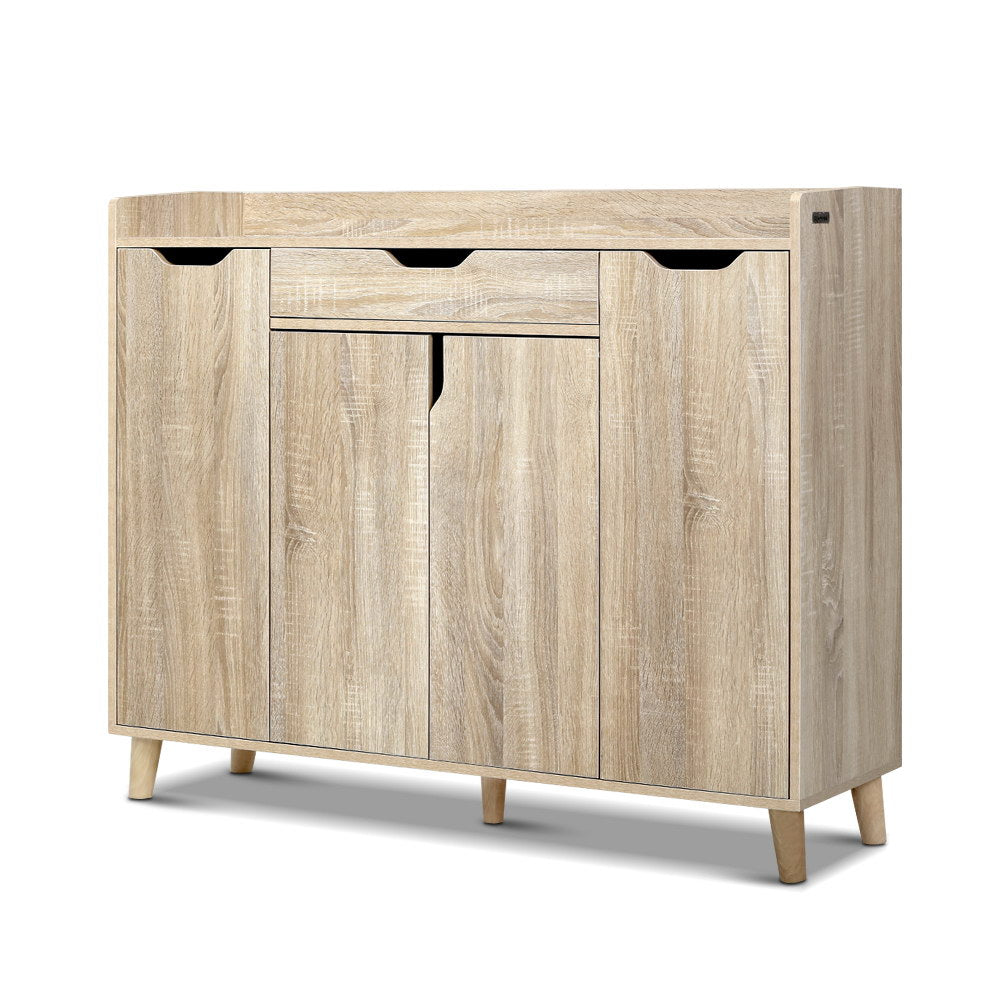 Cavendish 26 Pair Shoe Cabinet, Pine image 2