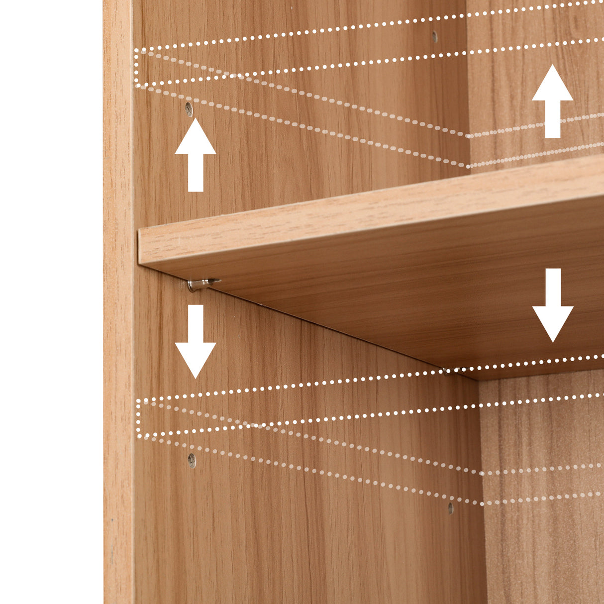Netherby 7 Tier Bookshelf, Pine