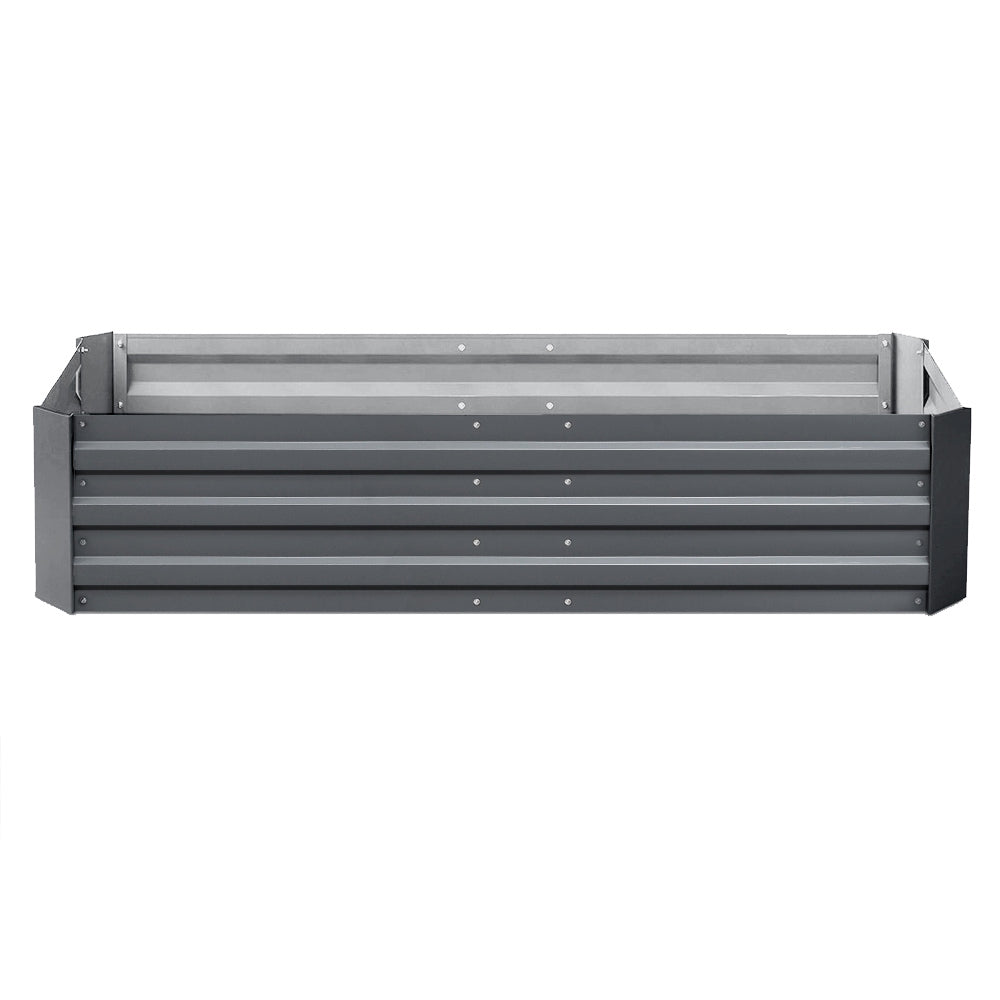 Green Fingers Raised Garden Beds — Pack of 2, 150 x 90cm Galvanised Steel — Allure Home Collections
