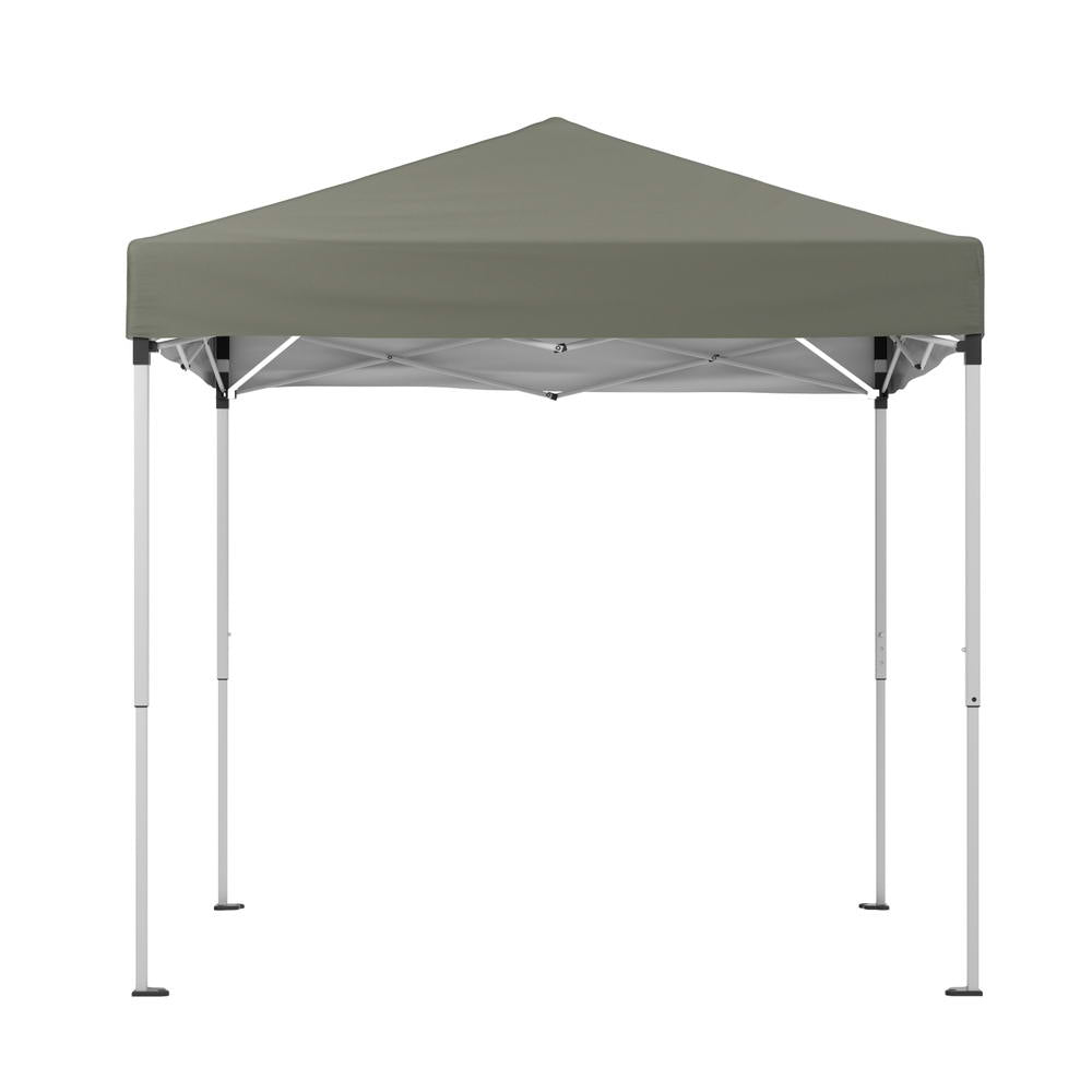 White fillable base pod attached to a grey gazebo leg