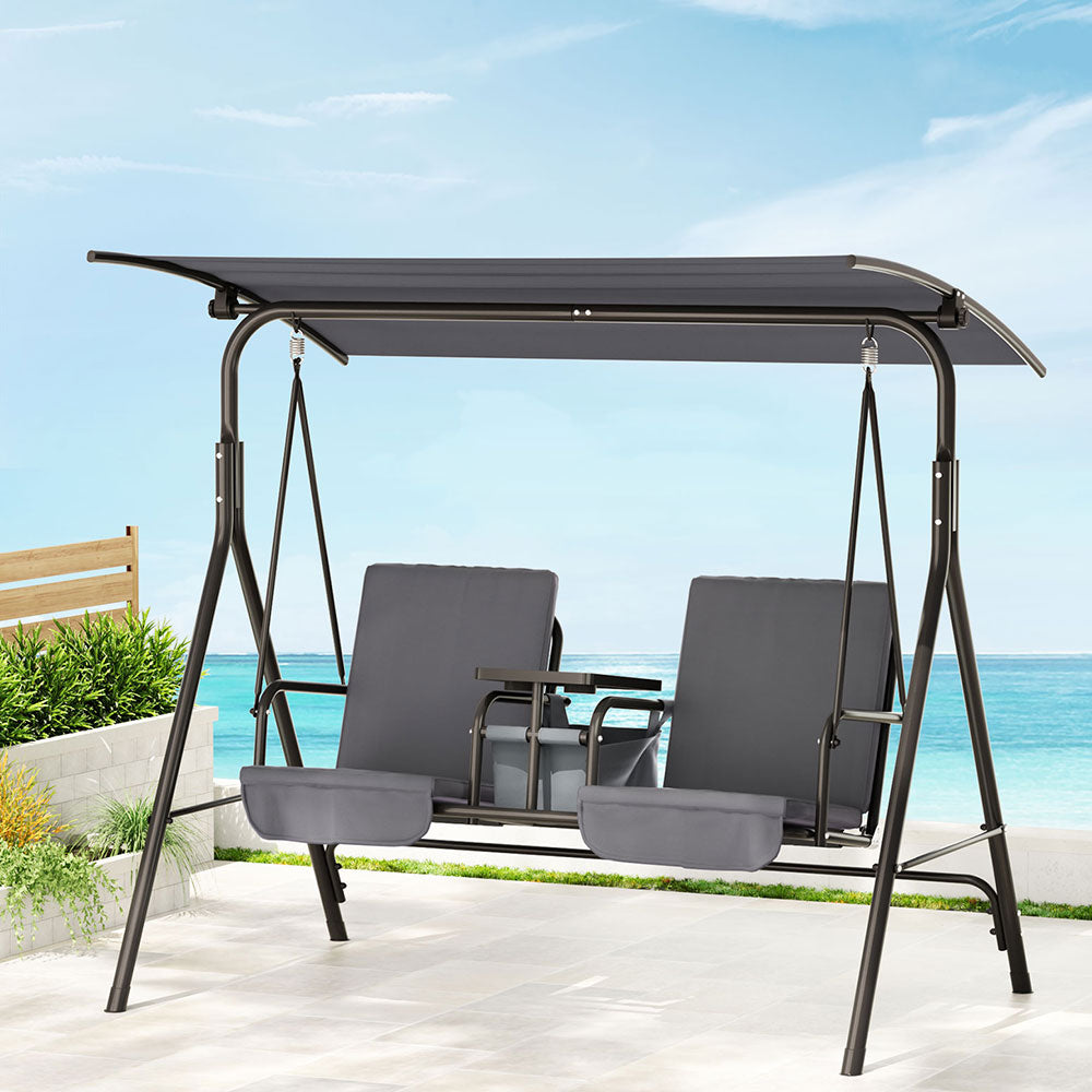 Broulee Swing Chair, Grey