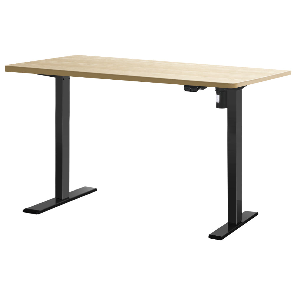 Latham Electric Standing Desk, Oak 140cm