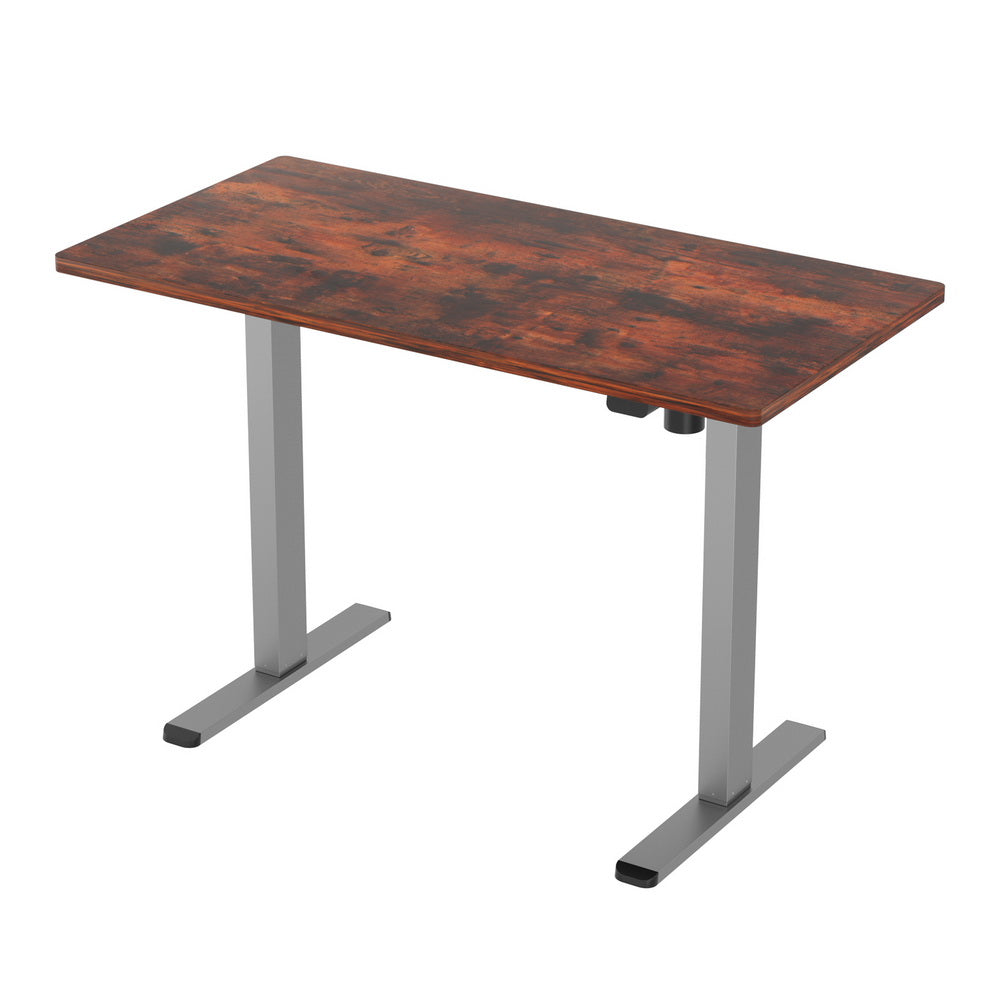 Artiss Motorised Electric Sit-Stand Desk for Home and Office White Oak or Walnut — Allure Home Collections