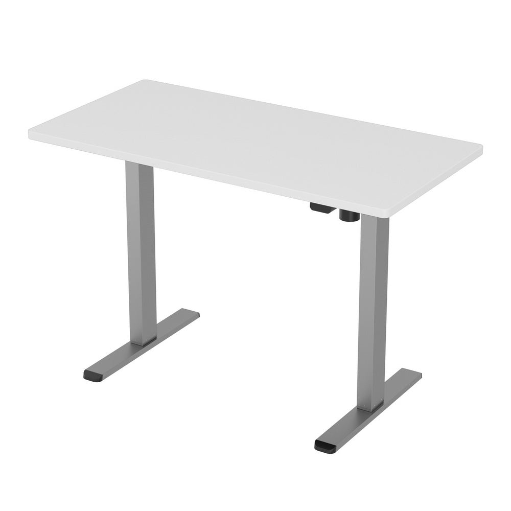 Artiss 140cm Electric Height Adjustable Desk White Oak or White — Allure Home Collections