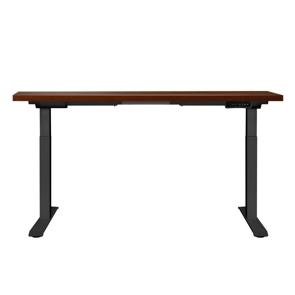 Waramanga Electric Standing Desk, Walnut 140cm view 3