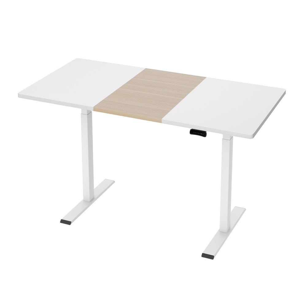Scullin Electric Standing Desk, White 140cm
