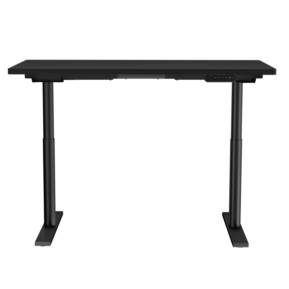 Artiss Motorised Electric Adjustable Standing Desk White Oak Black or Rustic Brown — Allure Home Collections