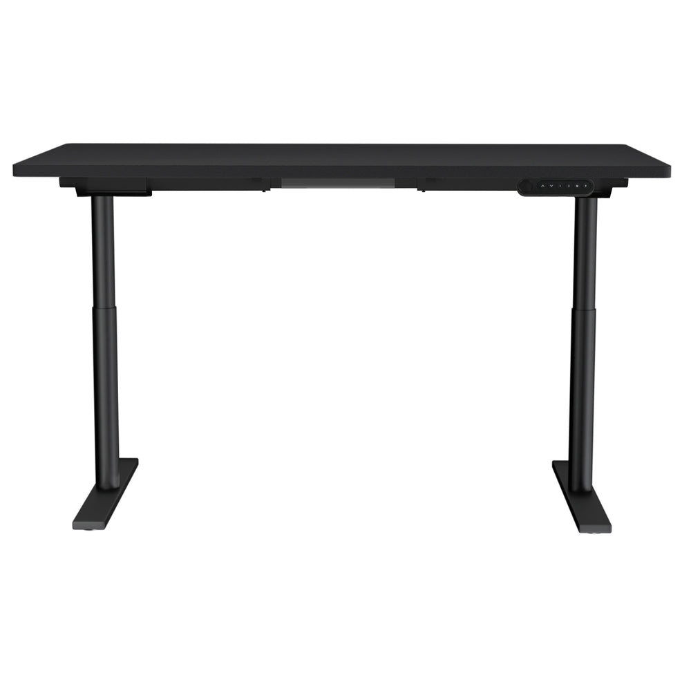 O'Connor black standing desk in a home office
