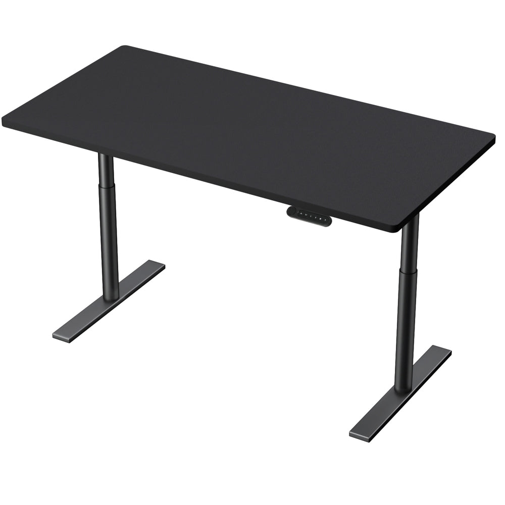 O'Connor black standing desk in a home office