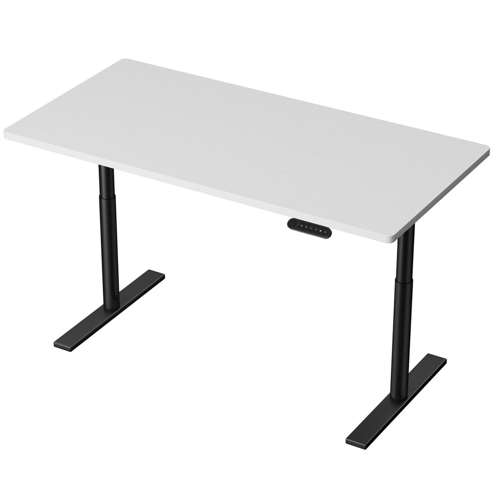 Artiss Motorised Adjustable Height Standing Desk Black or Rustic Brown — Allure Home Collections