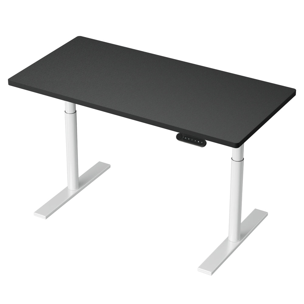 Artiss Dual Motor Sit-Stand Desk Black or White Oak — Allure Home Collections