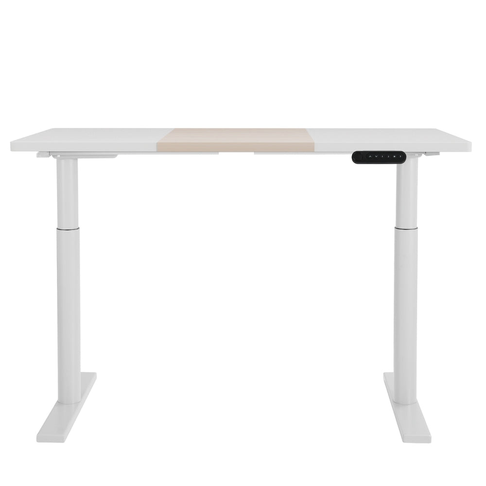 Artiss Dual Motor Sit-Stand Desk Black or White Oak — Allure Home Collections