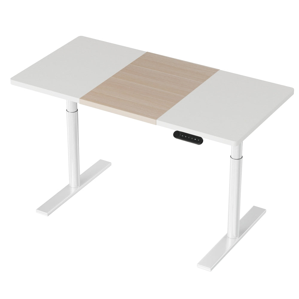 Artiss Dual Motor Sit-Stand Desk Black or White Oak — Allure Home Collections
