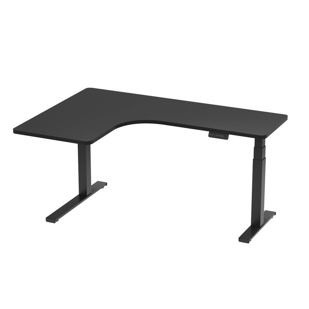 Florey Electric Standing Desk, Black 160cm