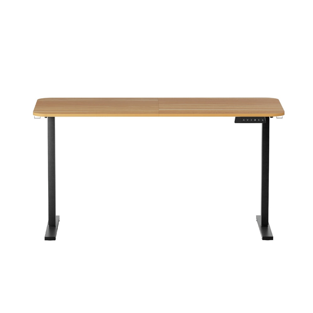 Mawson Electric Standing Desk, Oak 140cm