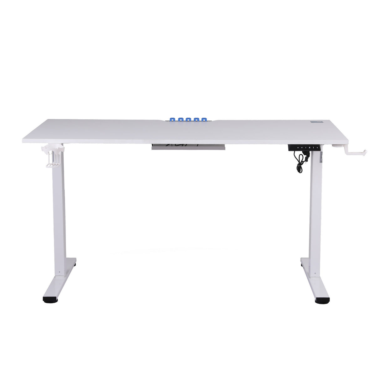 Flynn Gaming Desk, White 140cm