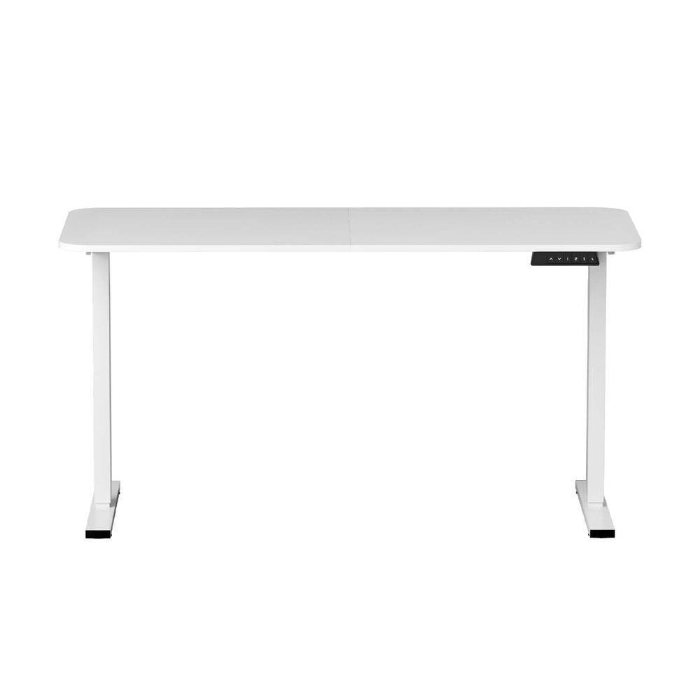 Artiss 140cm Electric Adjustable Standing Desk with 4-Preset Controller Black or White — Allure Home Collections