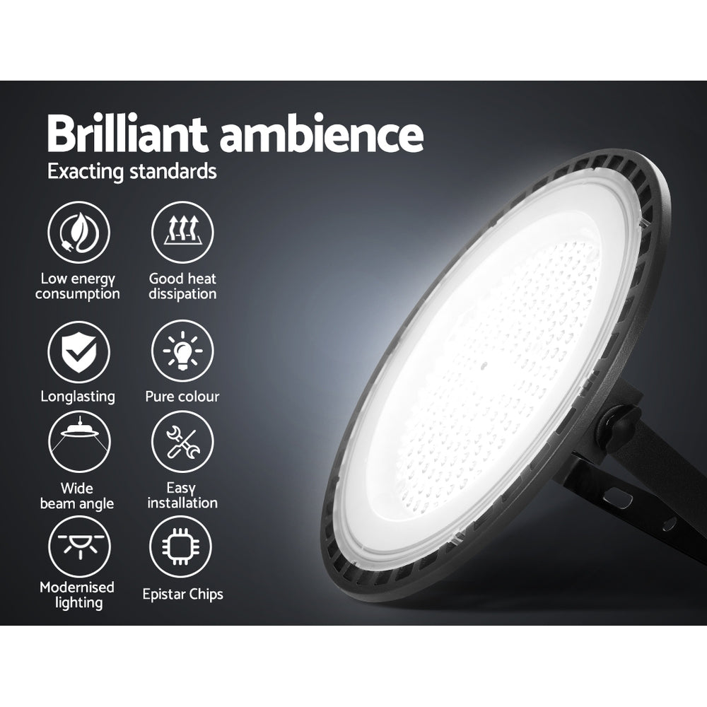 Leier 150W LED High Bay Light — Industrial Warehouse and Workshop Lamp — Allure Home Collections