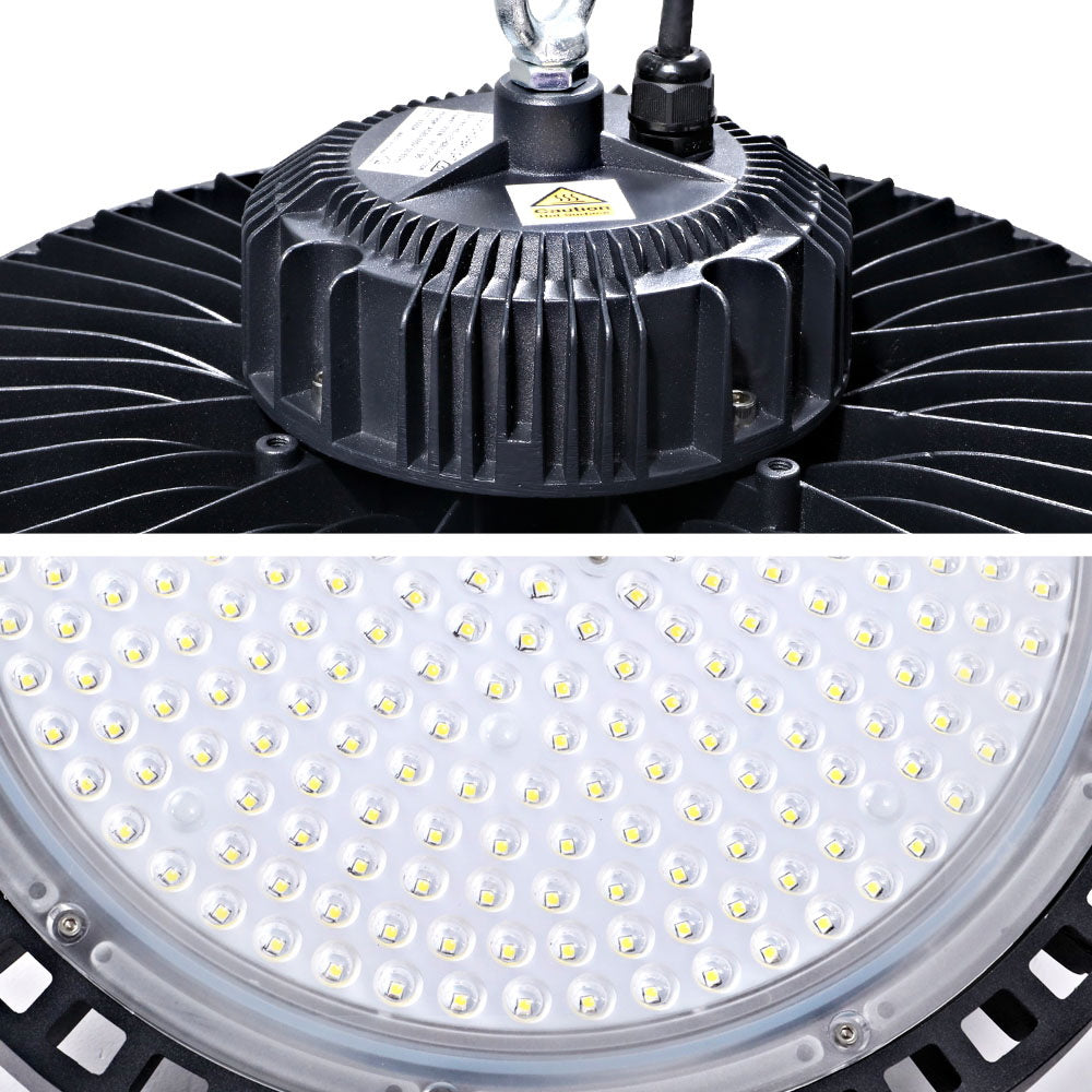 Leier 200W UFO LED High Bay Light — Industrial Workshop and Warehouse — Allure Home Collections