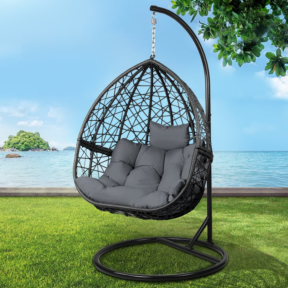 Guerilla Bay Hanging Egg Chair Grey