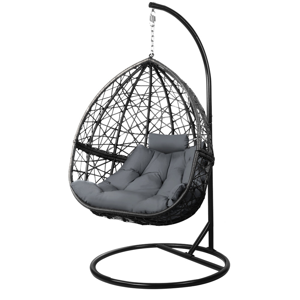 Guerilla Bay Hanging Egg Chair Grey