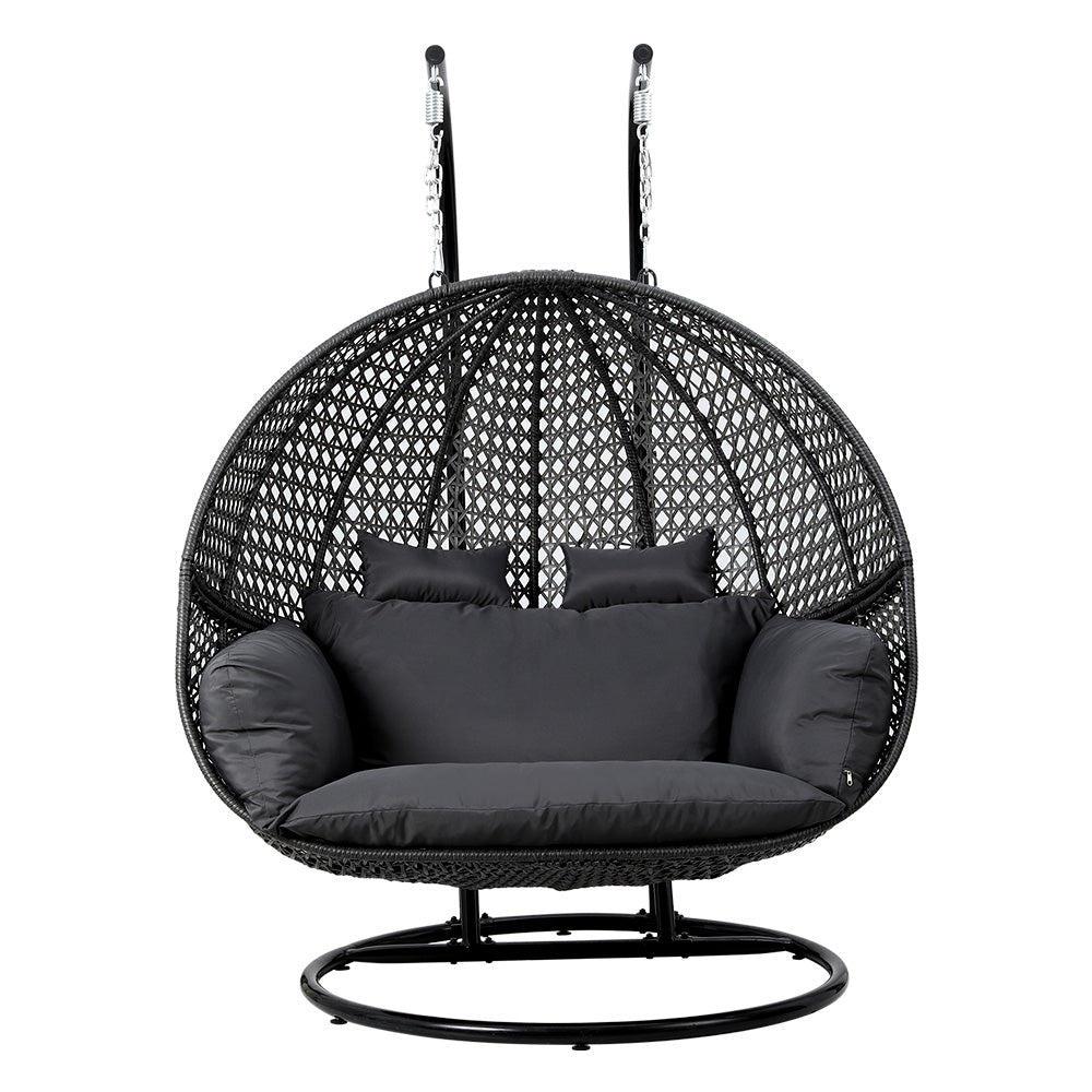 Kioloa Hanging Egg Chair, Grey