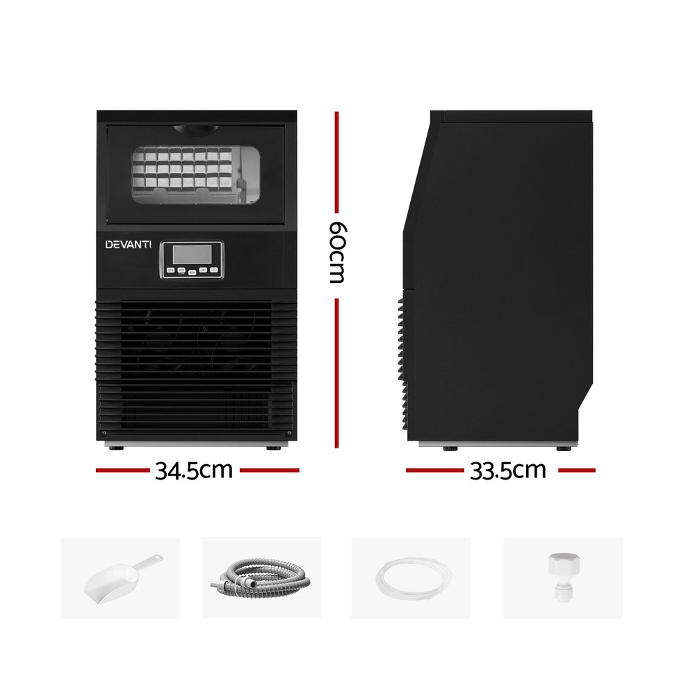 LED control panel of the 30 kg per day ice maker