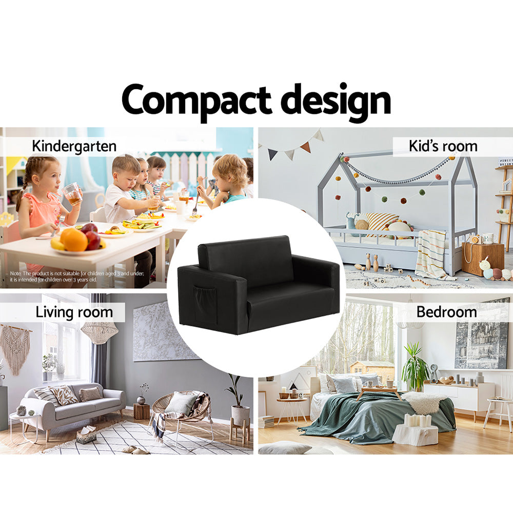 Kids fold out sofa bed dimensions view