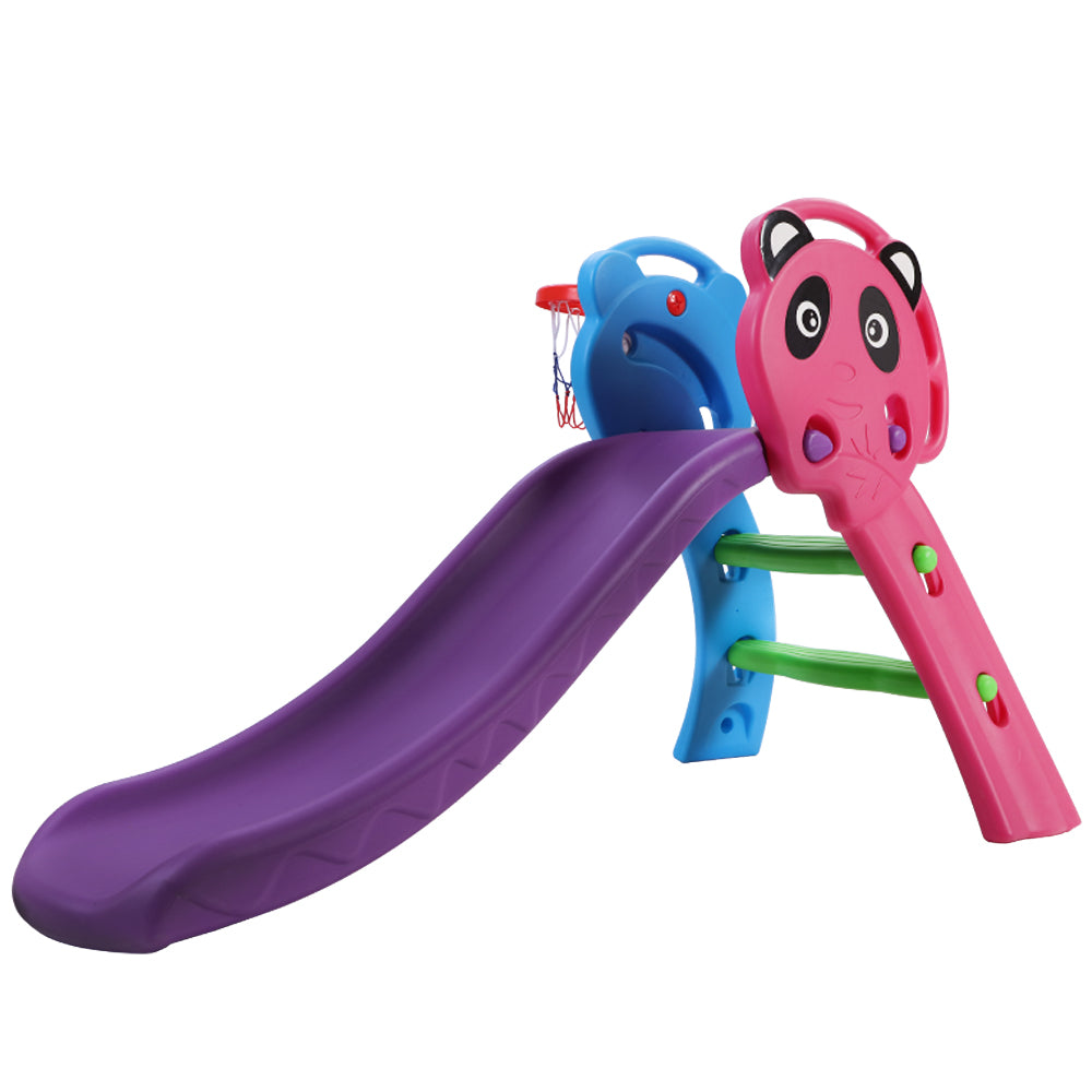 Keezi Kids Slide Set with Basketball Hoop