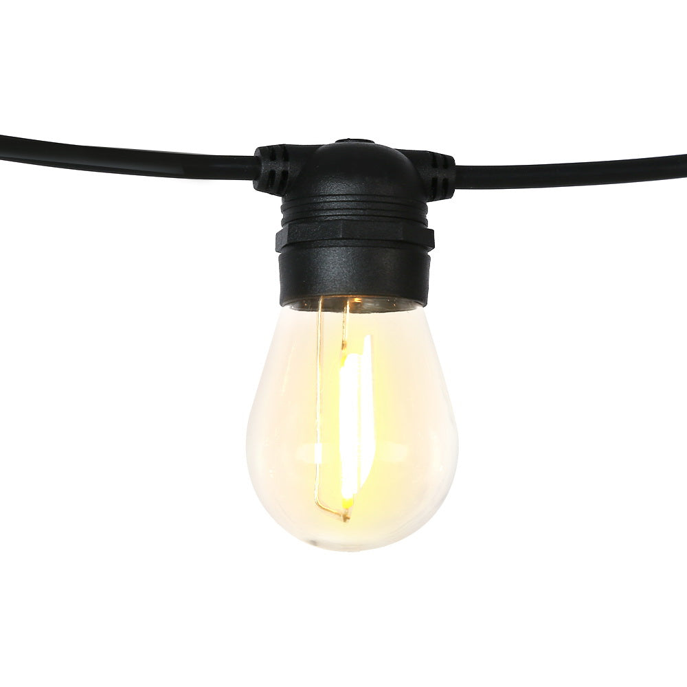 Allure Home Collections 17m Solar Festoon Lights